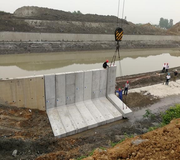 建華建材:預(yù)制L型擋土墻